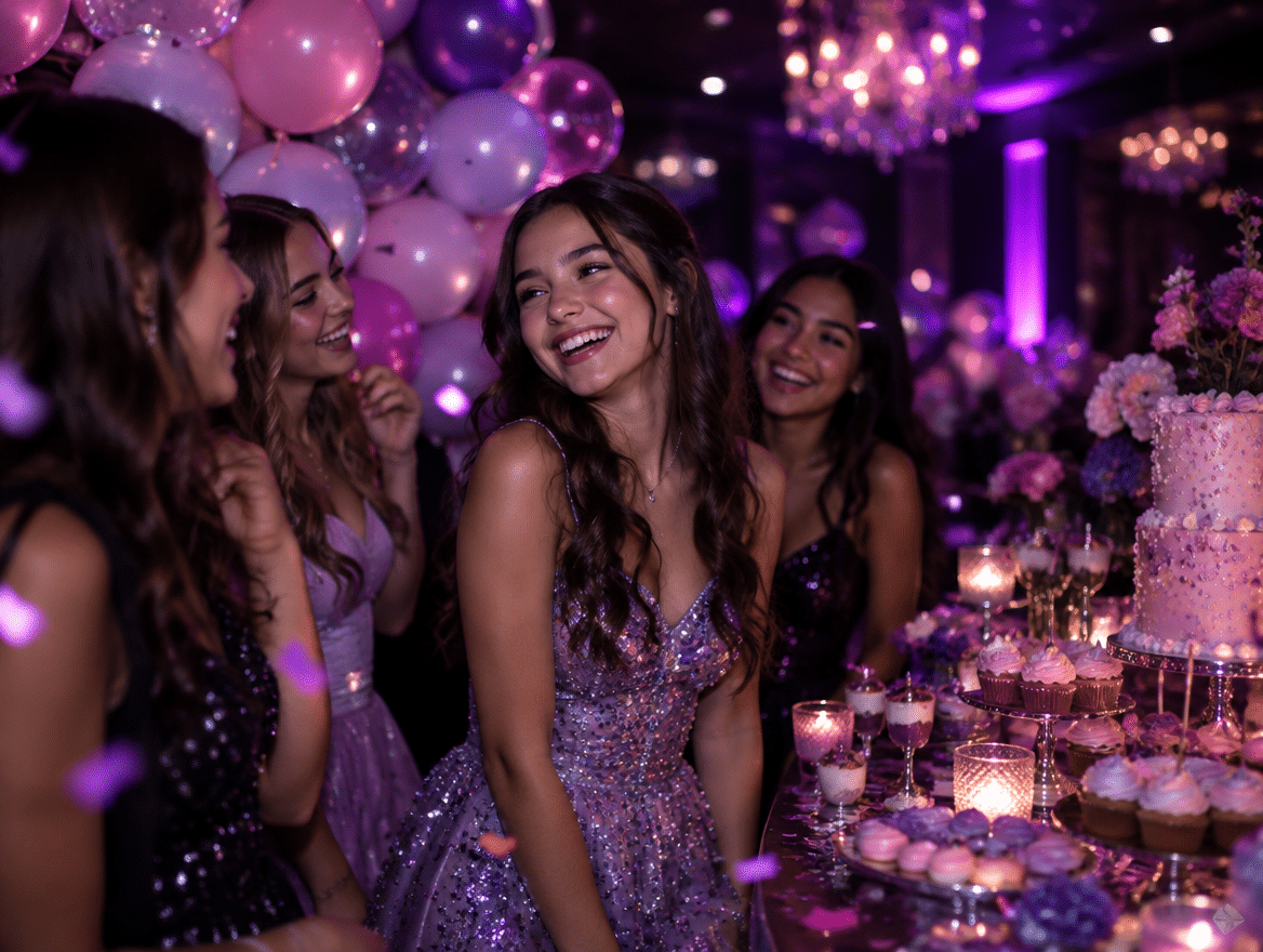 Aaliyah Sweet 16 event example