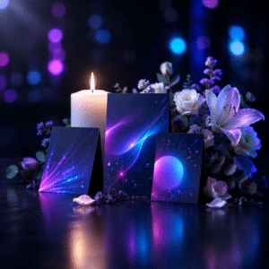 Memorial Cards mockup