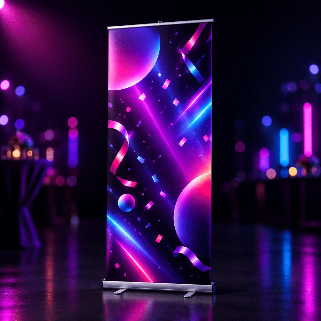 Retractable Banner mockup